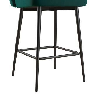 Bāra krēsls CosmoLiving by Cosmopolitan Alexi, zaļš цена и информация | Virtuves un ēdamistabas krēsli | 220.lv