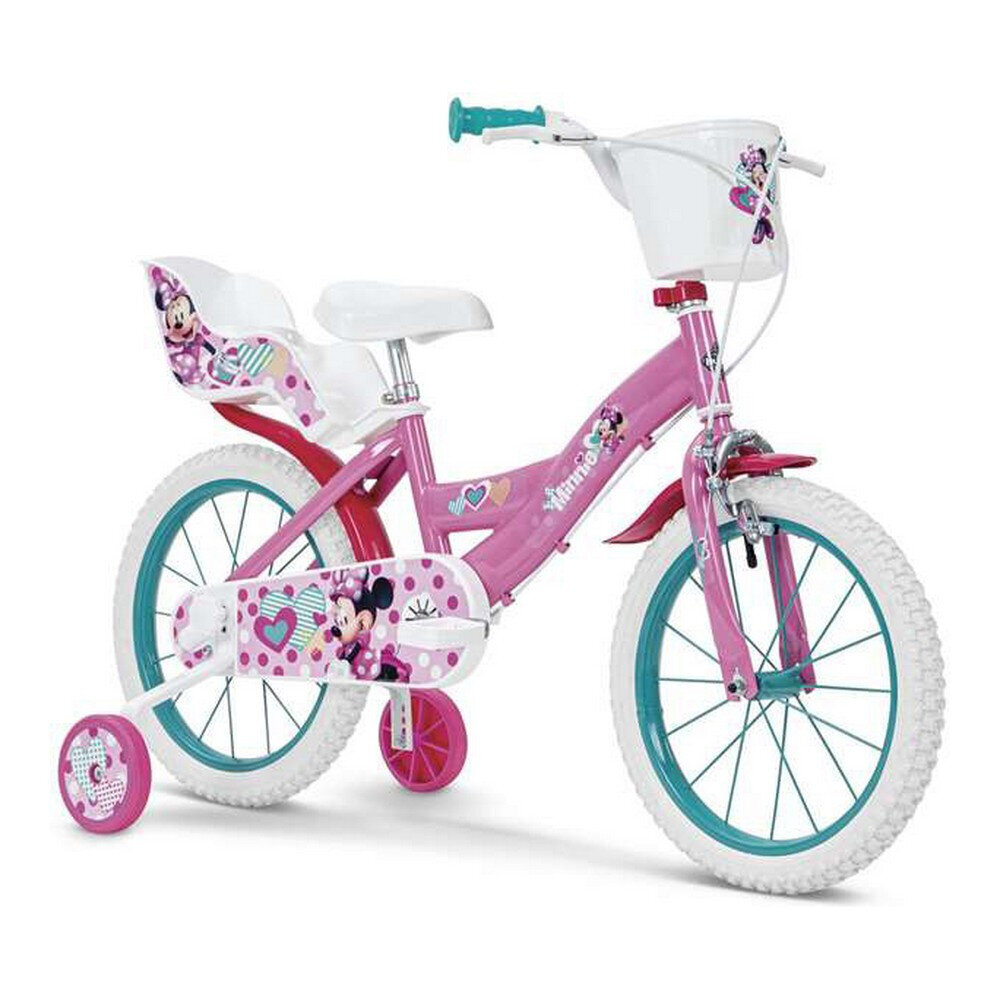 Bērnu velosipēds Toimsa Minnie Huffy, 16", rozā цена и информация | Velosipēdi | 220.lv