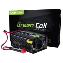 Green Cell jaudas invertors no 12 V līdz 230 V 150W/300W modificēts sinusa vilnis цена и информация | Преобразователи напряжения | 220.lv