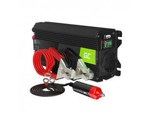 Green Cell jaudas invertora pro 24V līdz 230 V 500W/1000W modificēts sinusa vilnis cena un informācija | Green Cell Auto preces | 220.lv