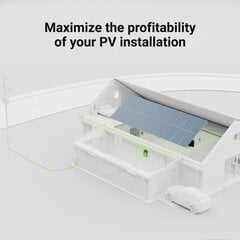 Green Cell GC PowerNest enerģijas uzkrāšana Saules sistēmām / LIFEPO4 akumulators / 5 kWh 51,2 V cena un informācija | Green Cell Auto preces | 220.lv