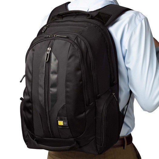 Case Logic RBP-217 Professional Backpack 17 - BLACK cena un informācija | Somas portatīvajiem datoriem | 220.lv