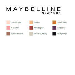 Тени для глаз Color Sensational Maybelline (10 г): Цвет - 1 - vainilla glow цена и информация | Тушь, средства для роста ресниц, тени для век, карандаши для глаз | 220.lv