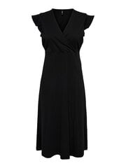 Женское платье ONLY 15257520*01, черное 5715224297611 цена и информация | Платья | 220.lv