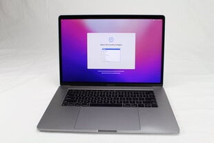 MacBook Pro 2017 Retina 15" 4xUSB-C - Core i7 2.9GHz / 16GB / 512GB SSD / US / Space Gray (lietots, stāvoklis A) cena un informācija | Portatīvie datori | 220.lv