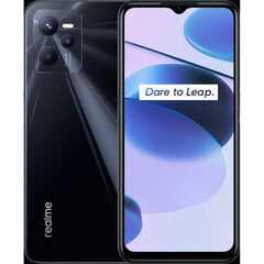 Realme C35 6,6" Octa Core 4 GB RAM 64 GB Black cena un informācija | Mobilie telefoni | 220.lv