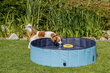 Salokāms baseins suņiem Trixie, 80x20 cm, zils cena un informācija | Kopšanas līdzekļi dzīvniekiem | 220.lv