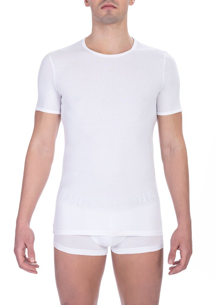 T-krekls vīriešiem Bikkembergs-CREW NECK_WHITE_BIPACK cena un informācija | Vīriešu T-krekli | 220.lv