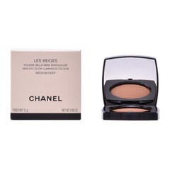 Средство, подсвечивающее кожу Les Beiges Chanel: Цвет - Deep - 12 г цена и информация | Пудры, базы под макияж | 220.lv
