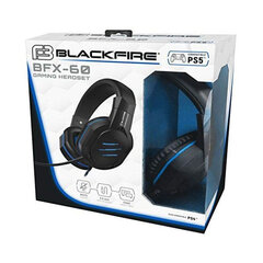 Blackfire BFX-60 PS5, black cena un informācija | Austiņas | 220.lv