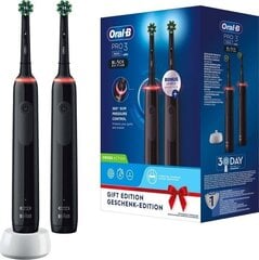 Электрическая зубная щетка Oral-B Pro 3900 Black Edition цена и информация | Электрические зубные щетки | 220.lv