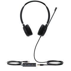 Наушники Yealink UH36 Dual цена и информация | Наушники с микрофоном Asus H1 Wireless Чёрный | 220.lv