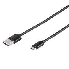 Kabelis VIVANCO USB A - USB micro B, 1.0 m cena un informācija | Kabeļi un vadi | 220.lv