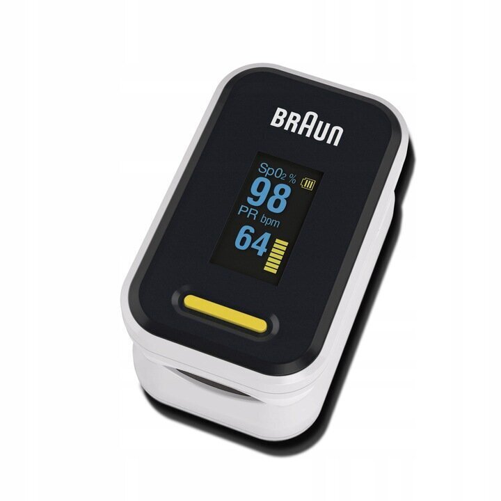 Braun Pulse Oximeter 1 cena un informācija | Asinsspiediena mērītāji | 220.lv