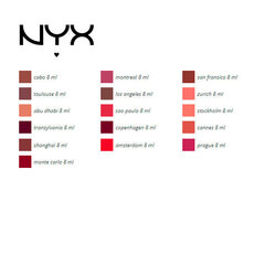Lūpu Krāsas Soft Matte NYX (8 ml): Krāsa - london 8 ml cena un informācija | NYX Dekoratīvā kosmētika | 220.lv