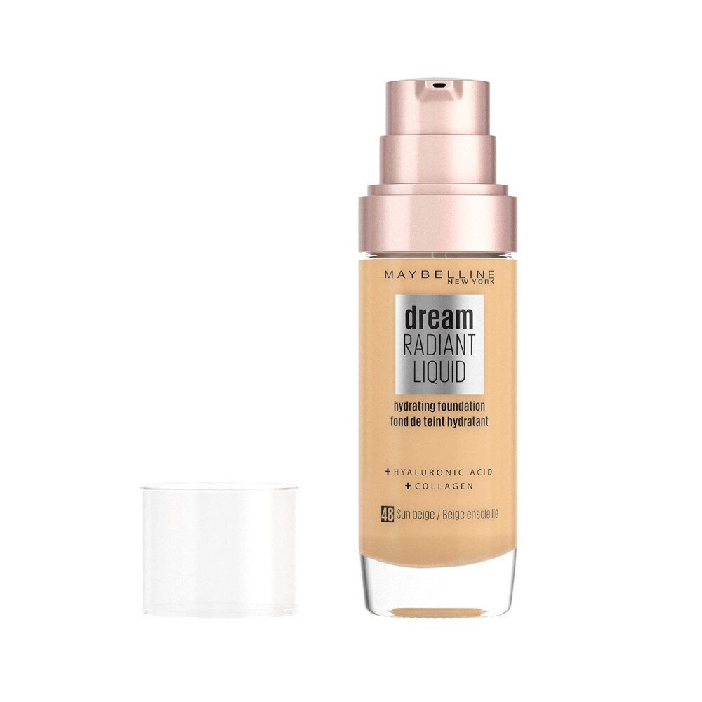 Šķidrā Grima Bāze Dream Satin Liquid Maybelline (30 ml): Krāsa - 45 - Honey cena un informācija | Grima bāzes, tonālie krēmi, pūderi | 220.lv