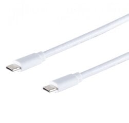 Kabelis AMBERIN USB C - USB C, 3.1, 1.0 m cena un informācija | Kabeļi un vadi | 220.lv