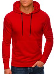 Vīriešu džemperis ar kapuci Edoti B1213 sarkans cena un informācija | Vīriešu jakas | 220.lv