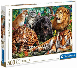 Meža Kaķi *500* cena un informācija | Puzles, 3D puzles | 220.lv