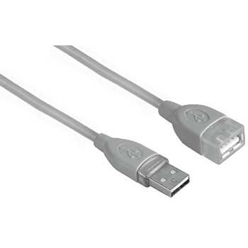 HAMA USB (M) - USB (F) 1.8 m цена и информация | Kabeļi un vadi | 220.lv