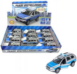 Металлический Полицейский Автомобиль Volvo  цена и информация | Конструктор автомобилей игрушки для мальчиков | 220.lv