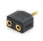 Adapteris AMBERIN 3.5 mm - 3.5 mm cena un informācija | Adapteri un USB centrmezgli | 220.lv