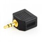 Adapteris AMBERIN 3.5 mm - 3.5 mm cena un informācija | Adapteri un USB centrmezgli | 220.lv