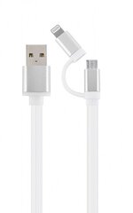 Кабель AMBERIN USB - Lightning / micro USB, 1.0 м цена и информация | Кабели и провода | 220.lv