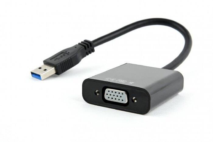 Adapteris AMBERIN USB - VGA cena un informācija | Adapteri un USB centrmezgli | 220.lv