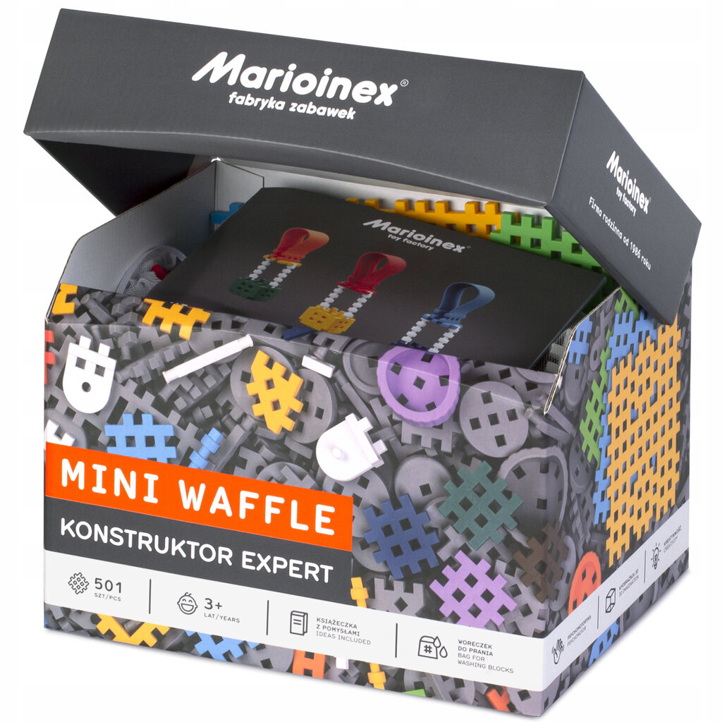 Mini Wafer Block Designer 501 Elem. цена и информация | Konstruktori | 220.lv