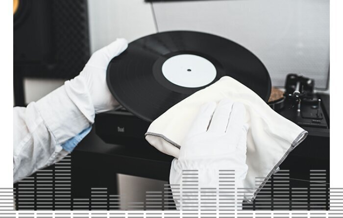 LP vinila plates kopšanas mikrošķiedras drāna, 40x40 cm Audio Anatomy Lp vinyl cleaning cloth cena un informācija | Tīrīšanai, salvetes | 220.lv