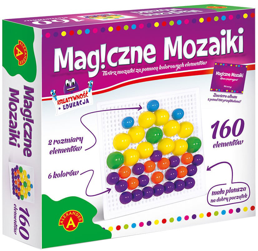 Punktu Mozaīka Bērniem 160 Elementi цена и информация | Attīstošās rotaļlietas | 220.lv