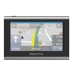 MANTA GPS 470 4.3" цена и информация | GPS навигаторы | 220.lv