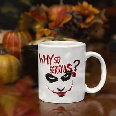 Кружка "Why so serious?" цена и информация | Оригинальные кружки | 220.lv