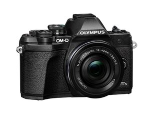 Olympus OM-D E-M10 Mark III S + ED 14-42mm EZ PANCAKE (Black) цена и информация | Цифровые фотоаппараты | 220.lv