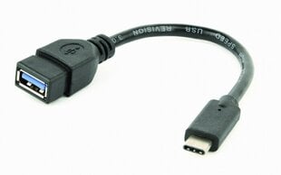 Adapteris AMBERIN USB C - USB A, 0.2 m cena un informācija | Adapteri un USB centrmezgli | 220.lv