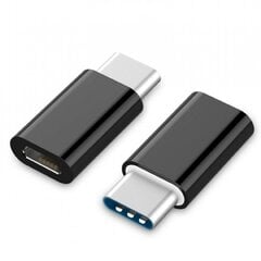 Adapteris AMBERIN USB 2.0, USB C - Micro-USB B цена и информация | Адаптеры и USB разветвители | 220.lv