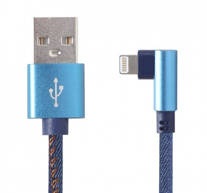 Kabelis AMBERIN 8-pin Lightning - USB A, 1.0 m cena un informācija | Kabeļi un vadi | 220.lv