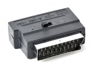 Adapteris AMBERIN SCART - RCA/S-VIDEO cena un informācija | Adapteri un USB centrmezgli | 220.lv