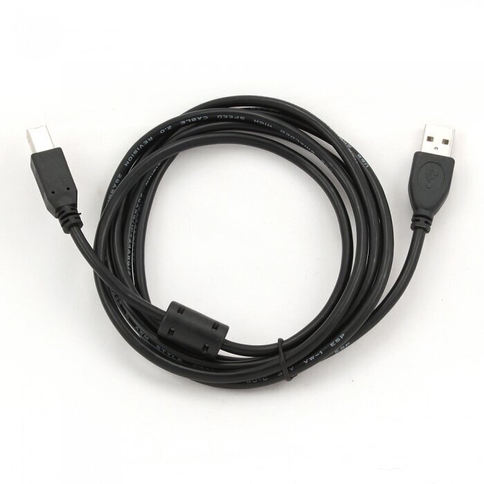 Kabelis AMBERIN USB A - USB B, 1.8 m cena un informācija | Kabeļi un vadi | 220.lv