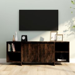 vidaXL TV skapītis, ozolkoka krāsa, 130x35x50 cm, skaidu plāksne cena un informācija | TV galdiņi | 220.lv