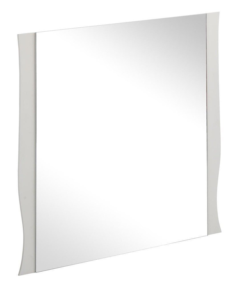 Stilizēts spogulis koka rāmī, 80 cm Elisabeth cena un informācija | Vannas istabas spoguļi | 220.lv