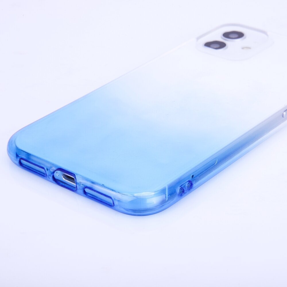 Fusion Gradient case silikona aizsargapvalks Apple iPhone 13 Pro caurspīdīgs - zils cena un informācija | Telefonu vāciņi, maciņi | 220.lv