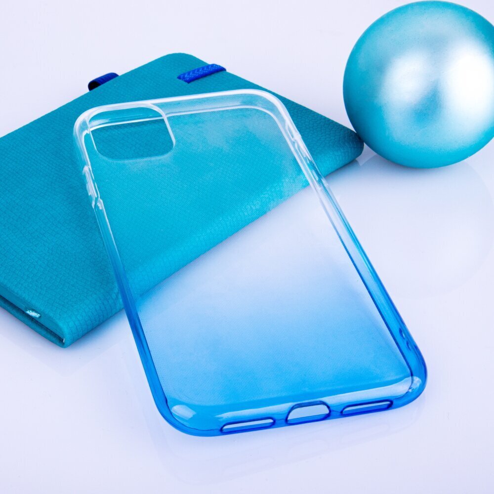Fusion Gradient case silikona aizsargapvalks Samsung A536 Galaxy A53 5G caurspīdīgs - zils cena un informācija | Telefonu vāciņi, maciņi | 220.lv