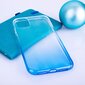 Fusion Gradient case silikona aizsargapvalks Samsung G990 Galaxy S21 FE caurspīdīgs - zils cena un informācija | Telefonu vāciņi, maciņi | 220.lv