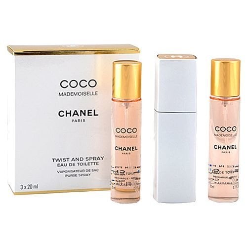 Tualetes ūdens Chanel Coco Mademoiselle edt 3 x 20 ml цена и информация | Sieviešu smaržas | 220.lv