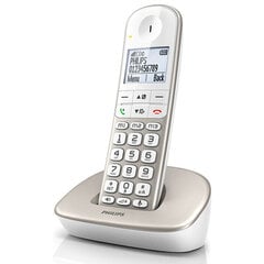 Bezvadu Tālrunis Philips XL4901S/23 1,9" DECT Balts cena un informācija | Stacionārie telefoni | 220.lv