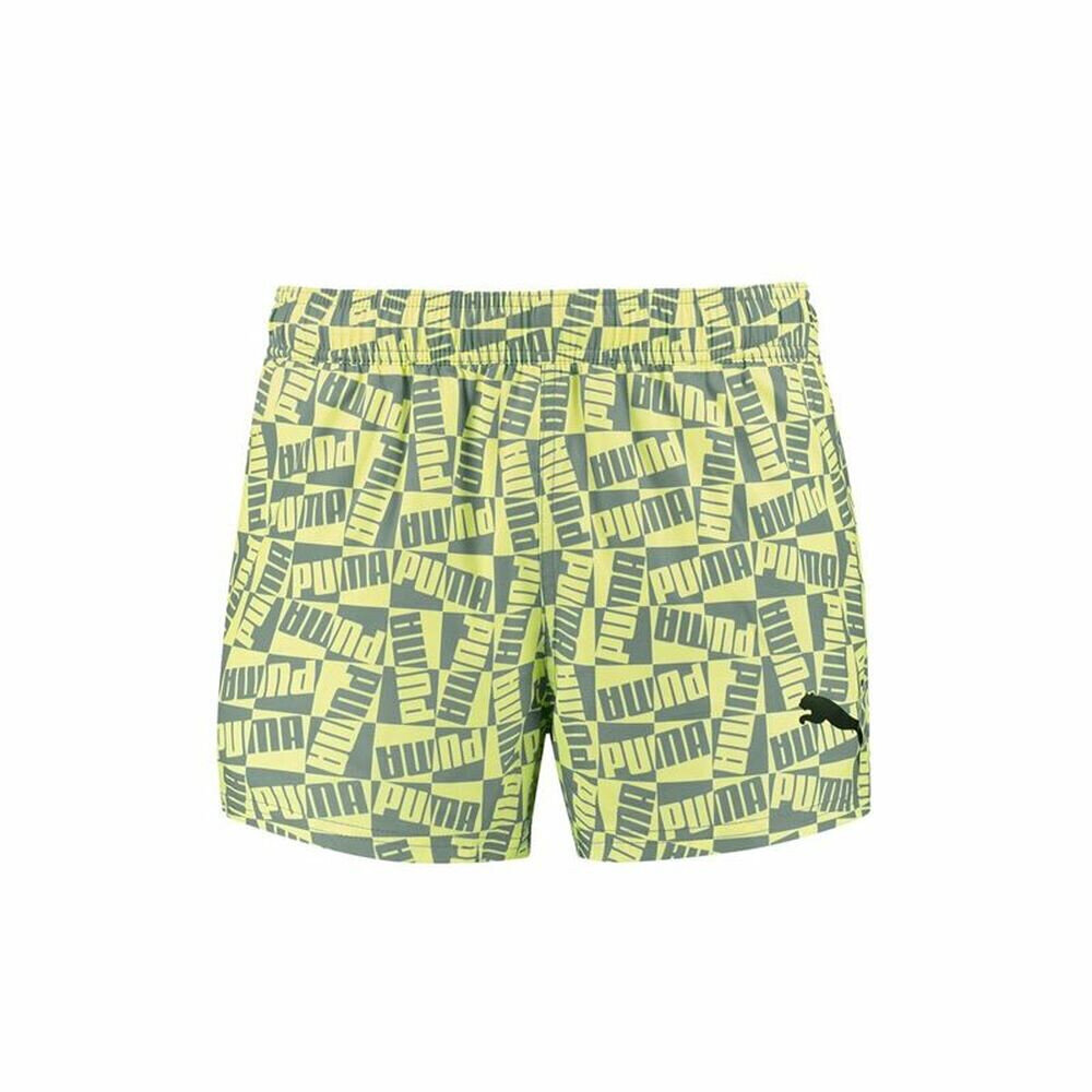 Vīriešu Peldkostīms Puma Swim Block Logo Laima zaļa S6445850 цена и информация | Peldšorti, peldbikses | 220.lv