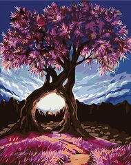 Glezna pēc numuriem "Dvēseles koki " 40x50 G KTMK-27223 cena un informācija | Gleznas pēc numuriem | 220.lv