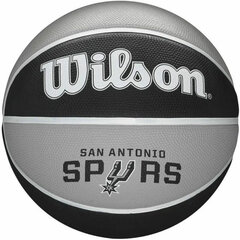Basketbola bumba Wilson ‎WTB1300IDSAN Gaiši pelēks cena un informācija | Basketbola bumbas | 220.lv